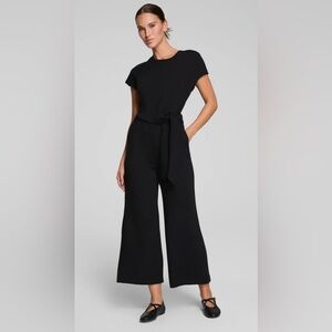 Spanx - AirEssentials Tie Waist Jumpsuit- Size M- Black